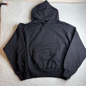 Yeezy Gap Engineered by Balenciaga Dove Shrunken Hoodie Black XL S/701377a-03